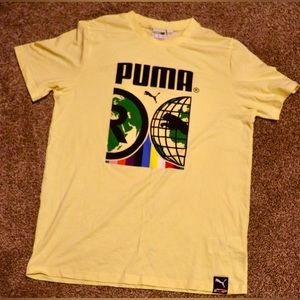 Light yellow Puma shirt